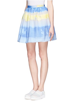 Front View - Click To Enlarge - MSGM - Mesh skirt