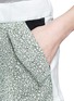 Detail View - Click To Enlarge - OPENING CEREMONY - Contrast-panel jacquard skirt
