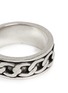 Detail View - Click To Enlarge - PHILIPPE AUDIBERT - Cable chain engraved ring