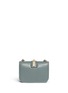 Back View - Click To Enlarge - VALENTINO GARAVANI - 'Rockstud' small leather chain bag