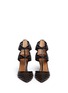 Figure View - Click To Enlarge - AQUAZZURA - 'Blondie' stud mesh perforated leather pumps