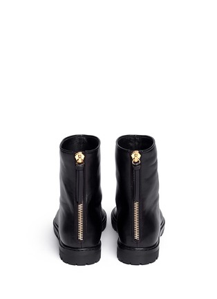 Back View - Click To Enlarge - 73426 - 'Dalila' metal toe cap leather boots