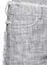 Detail View - Click To Enlarge - T BY ALEXANDER WANG - Fringed cotton shorts