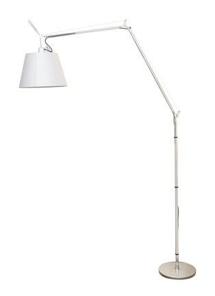 Main View - Click To Enlarge - ARTEMIDE - Tolomeo mega floor lamp – Aluminium
