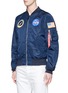 Front View - Click To Enlarge - 73354 - 'NASA' MA-1 bomber jacket