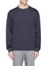Main View - Click To Enlarge - KOLOR - Ribbed trim French terry sweatshirt