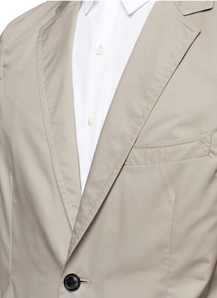 Detail View - Click To Enlarge - TOMORROWLAND - Cotton blend soft blazer