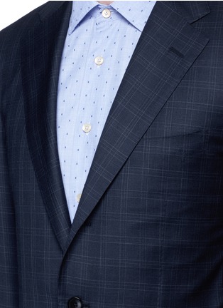 Detail View - Click To Enlarge - TOMORROWLAND - Check plaid Summer Wish® wool-silk suit