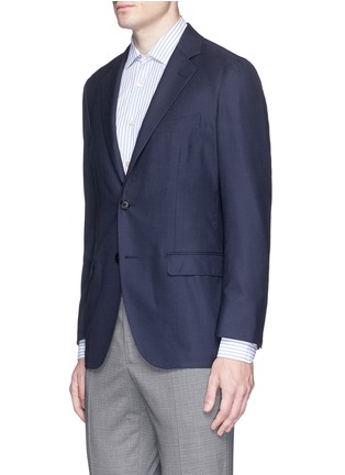 Front View - Click To Enlarge - TOMORROWLAND - Loro Piana The Wave® wool-silk blazer