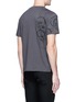 Back View - Click To Enlarge - ALEXANDER MCQUEEN - Skull sketch print organic cotton T-shirt