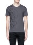 Main View - Click To Enlarge - ALEXANDER MCQUEEN - Skull sketch print organic cotton T-shirt