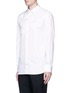Front View - Click To Enlarge - ALEXANDER MCQUEEN - Assorted icon patch cotton shirt