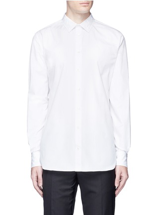 Main View - Click To Enlarge - ALEXANDER MCQUEEN - Paisley embroidered poplin shirt