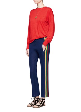 Figure View - Click To Enlarge - ISABEL MARANT ÉTOILE - 'Klowi' linen sweater