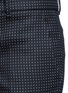 Detail View - Click To Enlarge - GUCCI - Vintage polka dot wool blend flared pants