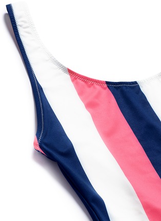 Detail View - Click To Enlarge - SOLID & STRIPED - 'Ann-Marie' one-piece swimsuit