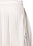 Detail View - Click To Enlarge - LANVIN - Satin twill pleated maxi skirt