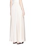 Back View - Click To Enlarge - LANVIN - Satin twill pleated maxi skirt