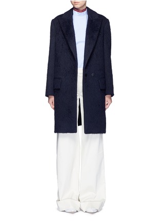 Main View - Click To Enlarge - MS MIN - Peaked lapel oversized coat