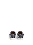 Back View - Click To Enlarge - AKID - 'Liv' Egyptian doodle print leather toddler slip-ons