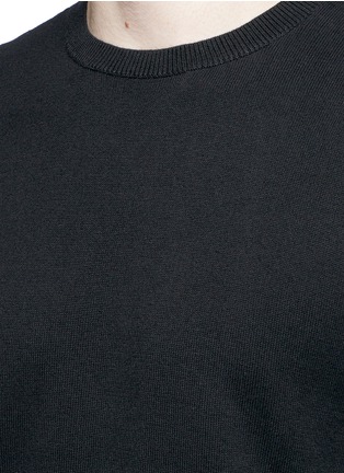 Detail View - Click To Enlarge - TOPMAN - Cotton knit sweater