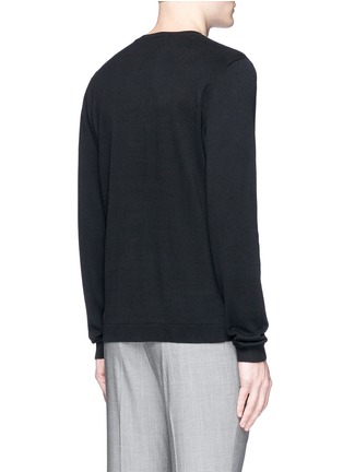 Back View - Click To Enlarge - TOPMAN - Cotton knit sweater