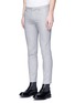 Front View - Click To Enlarge - TOPMAN - Glen plaid skinny fit pants