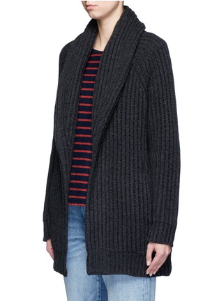 Front View - Click To Enlarge - VINCE - 'Car Coat' wool-cashmere chunky knit cardigan