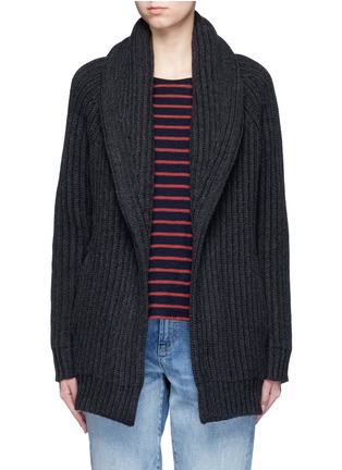 Main View - Click To Enlarge - VINCE - 'Car Coat' wool-cashmere chunky knit cardigan