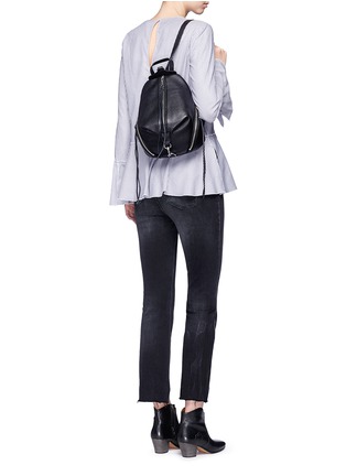 Figure View - Click To Enlarge - REBECCA MINKOFF - 'Julian' medium pebbled leather backpack