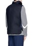 Back View - Click To Enlarge - SACAI - Down padded wool flannel vest