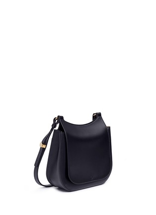 Figure View - Click To Enlarge - THE ROW - 'Hunting 9' leather shoulder bag