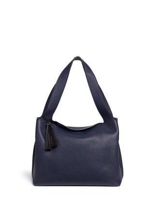 Main View - Click To Enlarge - THE ROW - 'Duplex' horsehair tassel leather tote