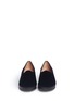 Figure View - Click To Enlarge - CLERGERIE - 'Naloh' suede wedge slip-ons