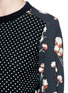 Detail View - Click To Enlarge - TORY BURCH - 'Ronnie' floral and dot sweatshirt