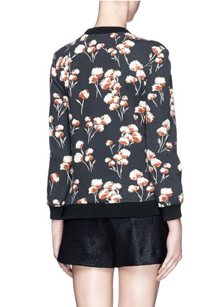 Back View - Click To Enlarge - TORY BURCH - 'Ronnie' floral and dot sweatshirt