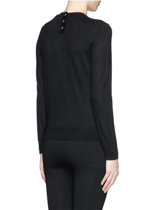 Back View - Click To Enlarge - TORY BURCH - 'Iberia' cashmere sweater