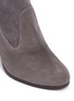 Detail View - Click To Enlarge - STUART WEITZMAN - 'Mitten' stretch suede ankle boots