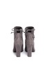 Back View - Click To Enlarge - STUART WEITZMAN - 'Mitten' stretch suede ankle boots