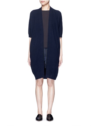 Main View - Click To Enlarge - VINCE - Short sleeve cashmere cardigan