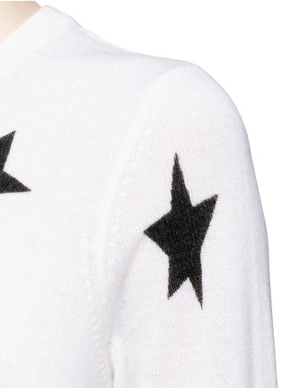 Detail View - Click To Enlarge - EQUIPMENT - 'Rei' star intarsia cashmere sweater