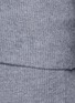 Detail View - Click To Enlarge - STELLA MCCARTNEY - Foldable waist rib knit wool skirt