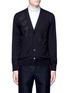 Main View - Click To Enlarge - ALEXANDER MCQUEEN - Butterfly embroidery wool-silk cardigan