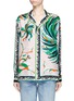 Main View - Click To Enlarge - EMILIO PUCCI - Cactus flower print silk pyjama shirt