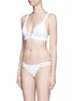 Figure View - Click To Enlarge - VITAMIN A - 'Neutra' cutout hipster bikini bottoms