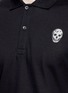 Detail View - Click To Enlarge - ALEXANDER MCQUEEN - Skull embroidery polo shirt