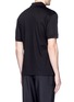 Back View - Click To Enlarge - ALEXANDER MCQUEEN - Skull embroidery polo shirt