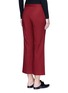 Back View - Click To Enlarge - THE ROW - 'Seloc' cotton satin cropped pants