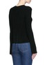Back View - Click To Enlarge - THEORY - 'Marlenia' rib knit cardigan