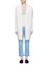 Main View - Click To Enlarge - VINCE - Side slit wool-cashmere cardigan